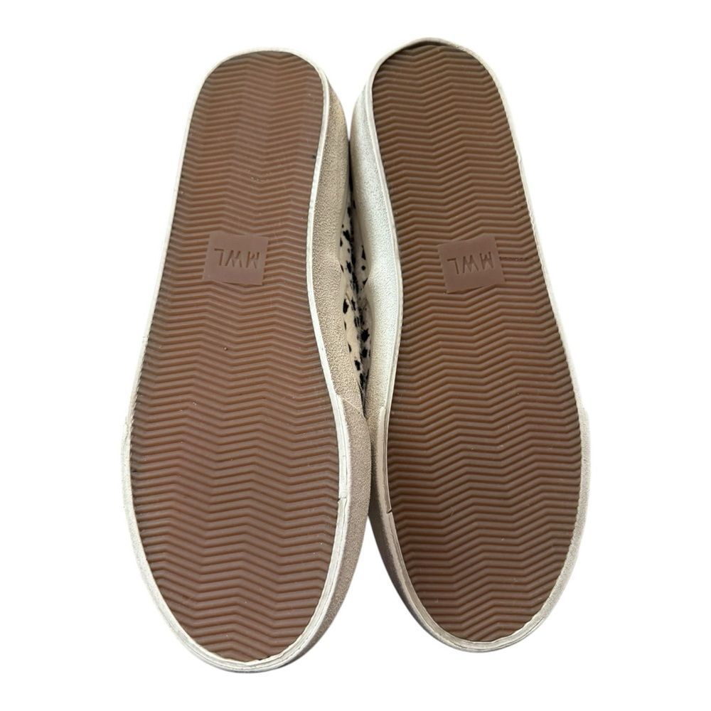 Madewell Sidewalk Women's Spatter Painted Calf Hair Slip-on Sneakers 9.5 - Picture 7 of 7